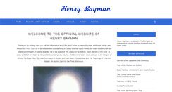 Desktop Screenshot of henrybayman.com